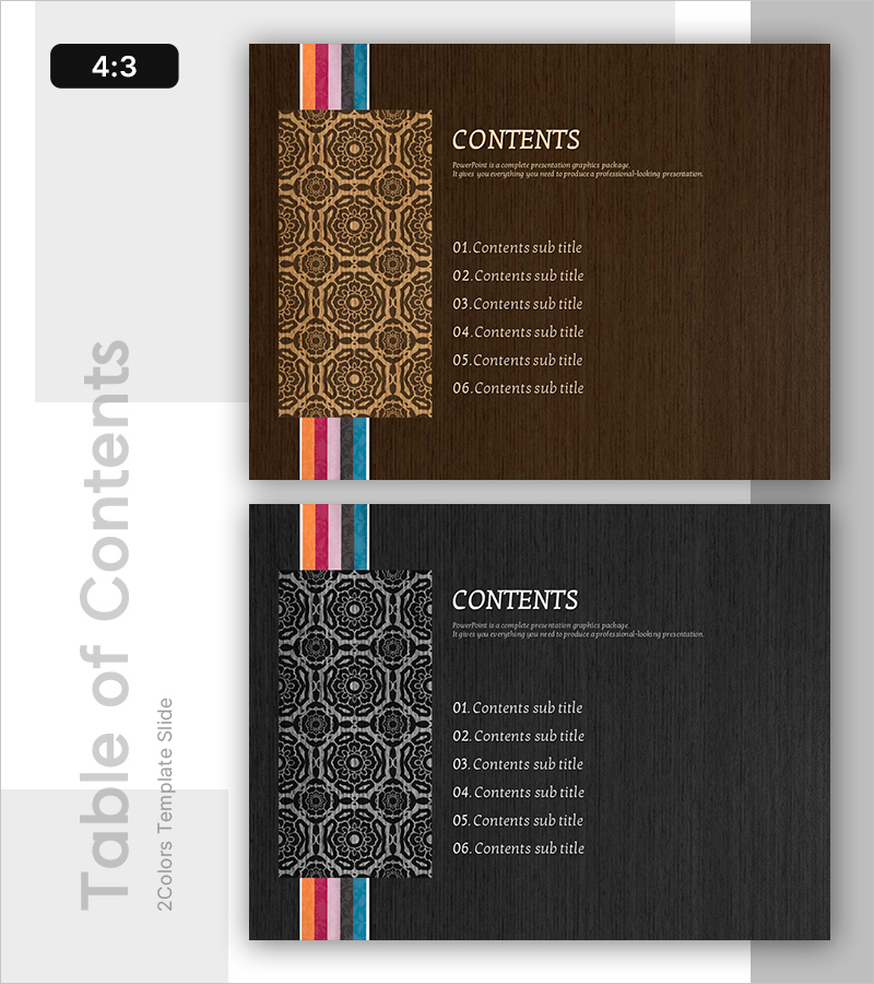 세련된 커버 디자인으로 콘텐츠를 시각화 – 프로페셔널한 프레젠테이션