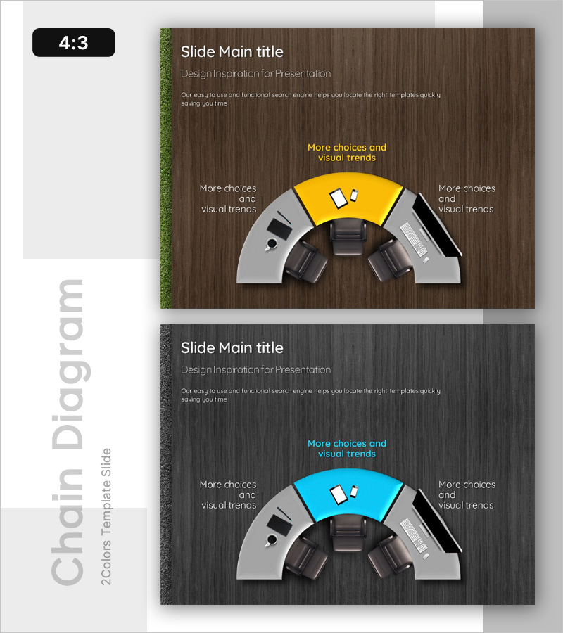 사무실 데스크 인포그래픽 – 마케팅 전략과 클러스터 활용