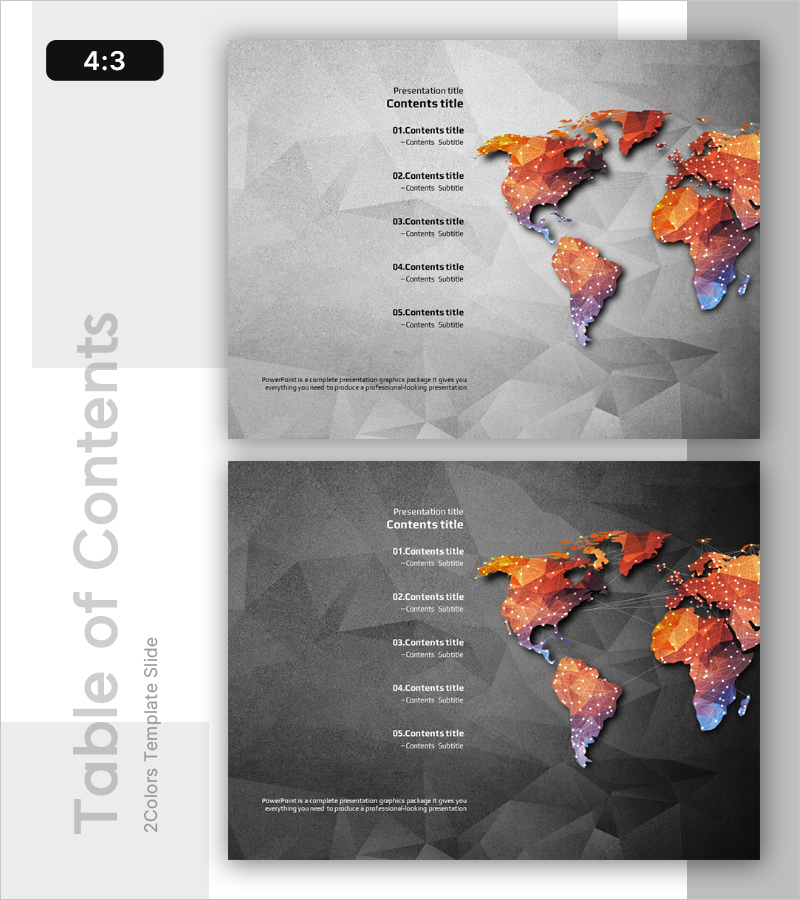 글로벌 비즈니스 맵 템플릿 목차 – 세계 확장 안내