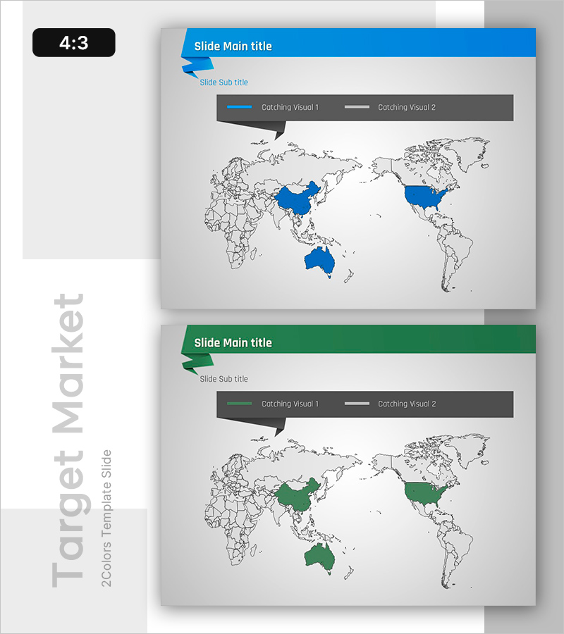 종이접기 콘셉트 글로벌맵 – 시장 및 경쟁사 분석