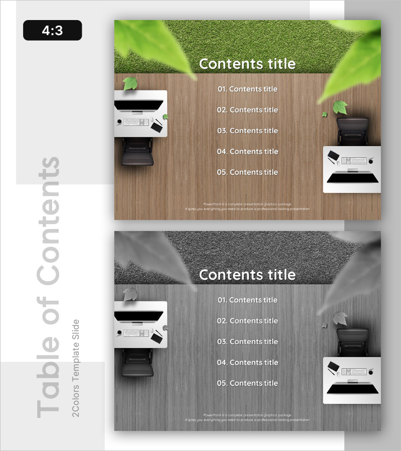 자연 중심 비즈니스 구성 목차 – 환경을 생각하는 혁신