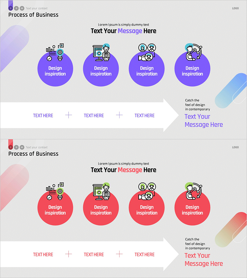 사업 상품 프로모션 전략 슬라이드 템플릿