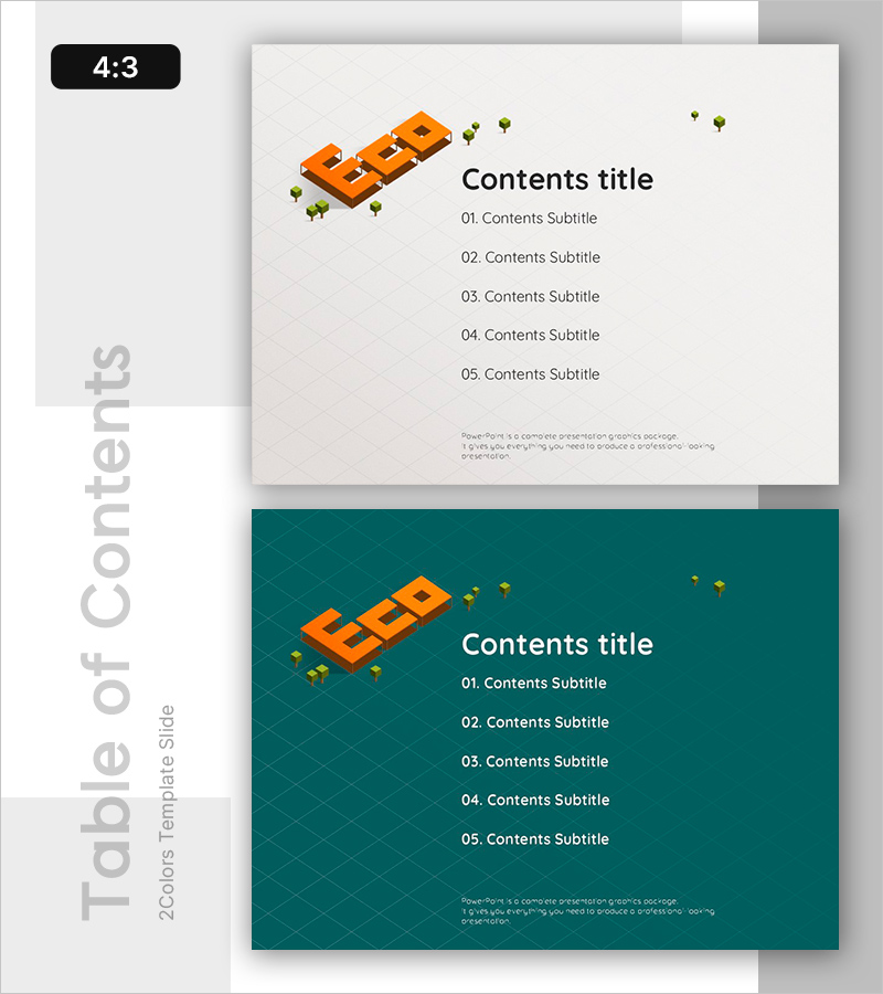 친환경 에너지 템플릿 목차 – 지속 가능한 미래를 위한 시작