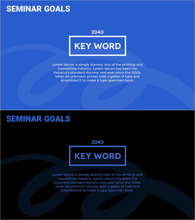 세미나 목표 설정 및 대표키워드