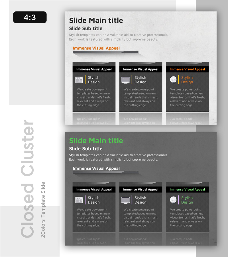 항목별 안내 박스 – 제품/서비스 소개의 클러스터 시각화