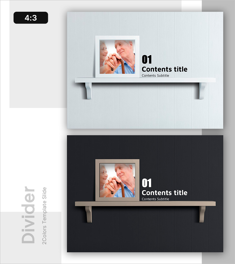 시니어 케어 템플릿 간지 – 노인 지원 전략