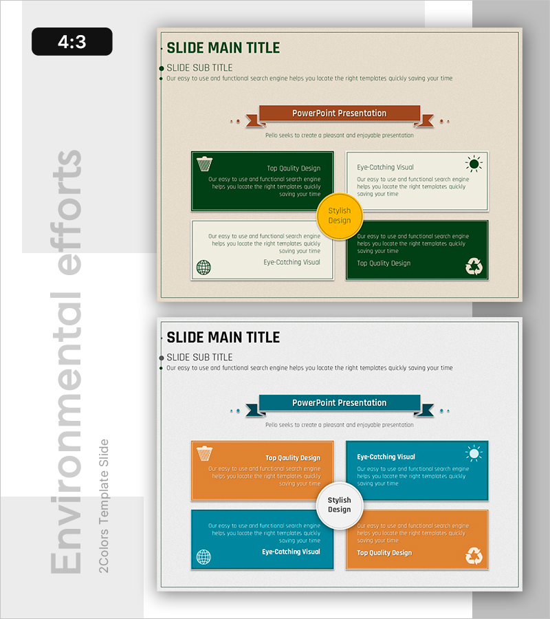 ESG 다이어그램으로 환경 보호 노력 시각화