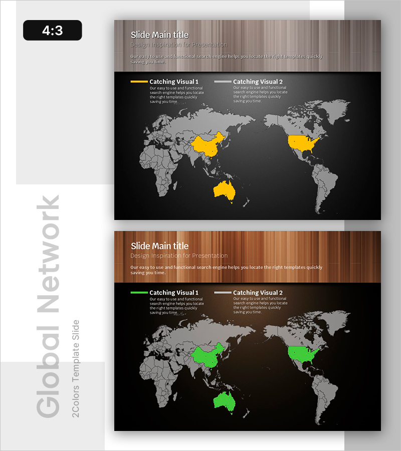 효율적인 정보 전달을 위한 모던 슬라이드 디자인