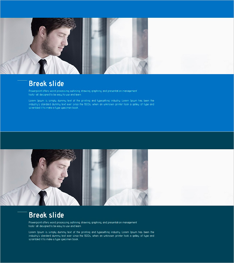 구조 템플릿 이미지&텍스트 – 고객 성공 사례 발표