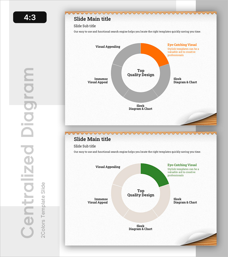 세련된 다이어그램으로 강력한 메시지 전달