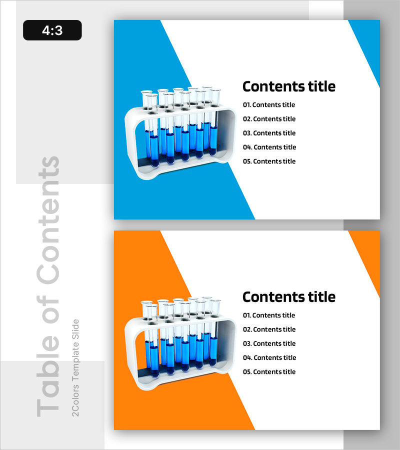 화학 실험 보고서 PPT 목차