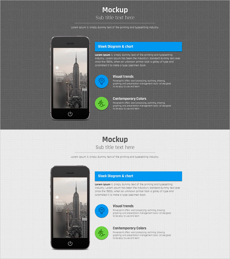 모눈종이 템플릿 목업1 – 창의적 시각 자료 제작