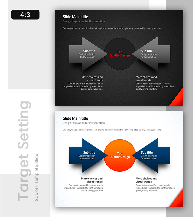 타겟 설정 다이어그램 – 마케팅 목표를 명확하게