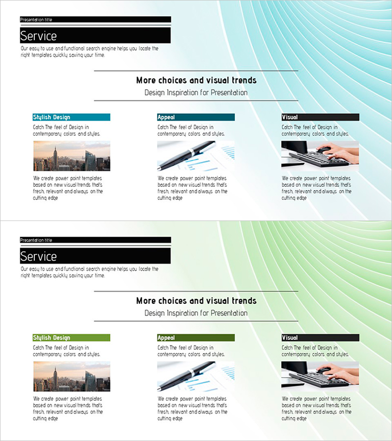 제품 서비스 설명 슬라이드 – 효과적인 다이어그램 활용
