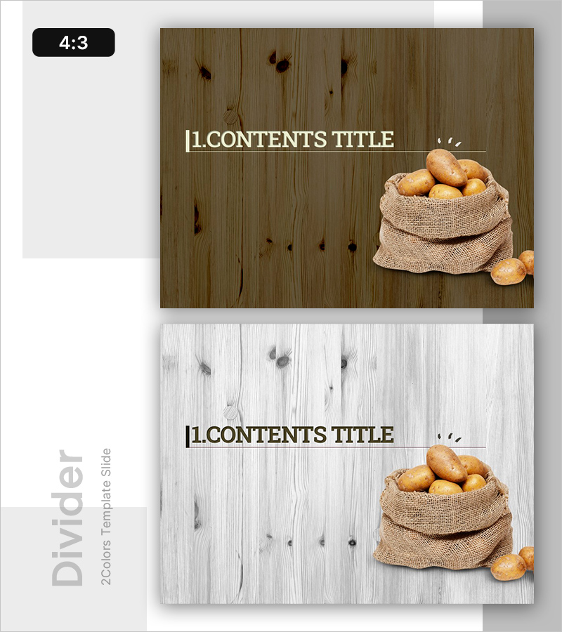 유기농 농업 PPT 간지 – 지속 가능한 미래