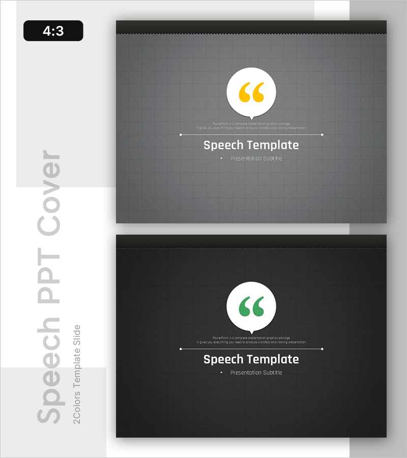 프레젠테이션을 위한 스피치 템플릿 – 효과적인 메시지 전달