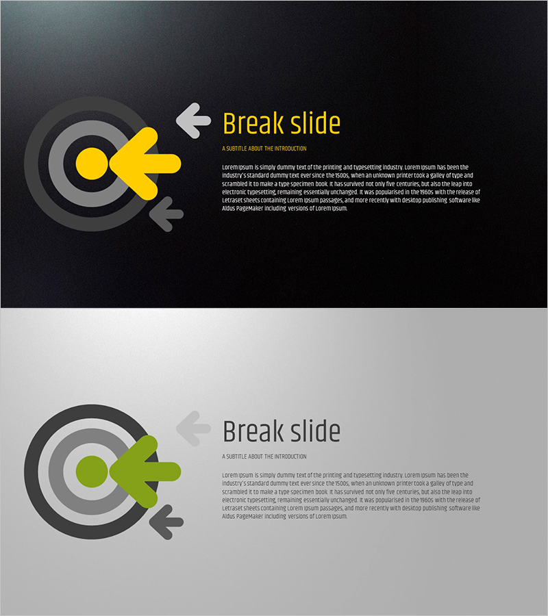 주목을 끄는 슬라이드 – 임팩트 있는 소개