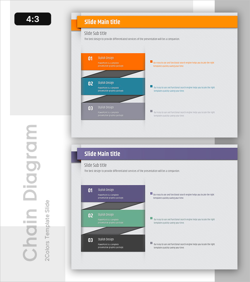 모던 디자인의 프레젠테이션 템플릿 - 스타일리시한 디자인과 효과적인 정보 전달