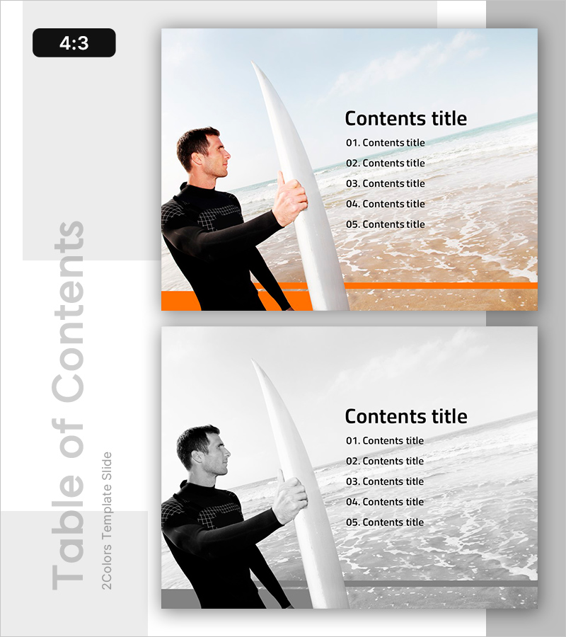 액티비티 운동 템플릿 목차 – 활동과 피트니스