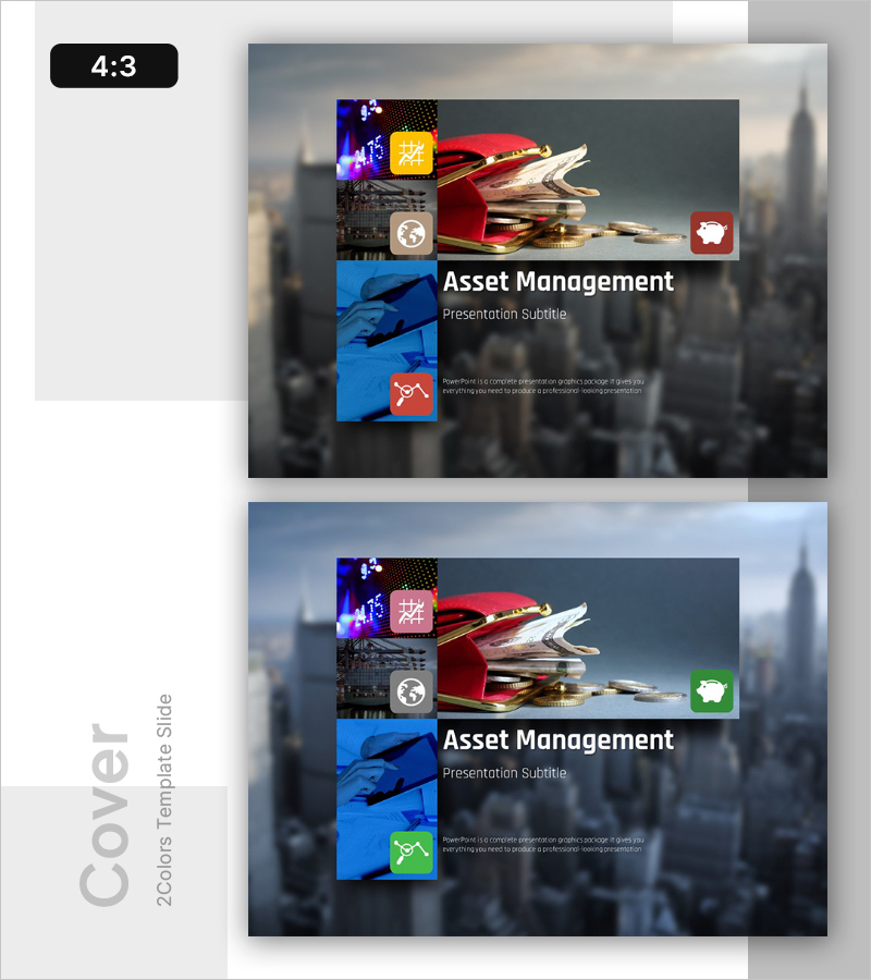 자산관리 템플릿 표지 - 전문가를 위한 시작