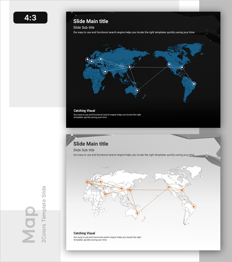 글로벌 인프라 슬라이드 – 세계 네트워크를 시각화합니다