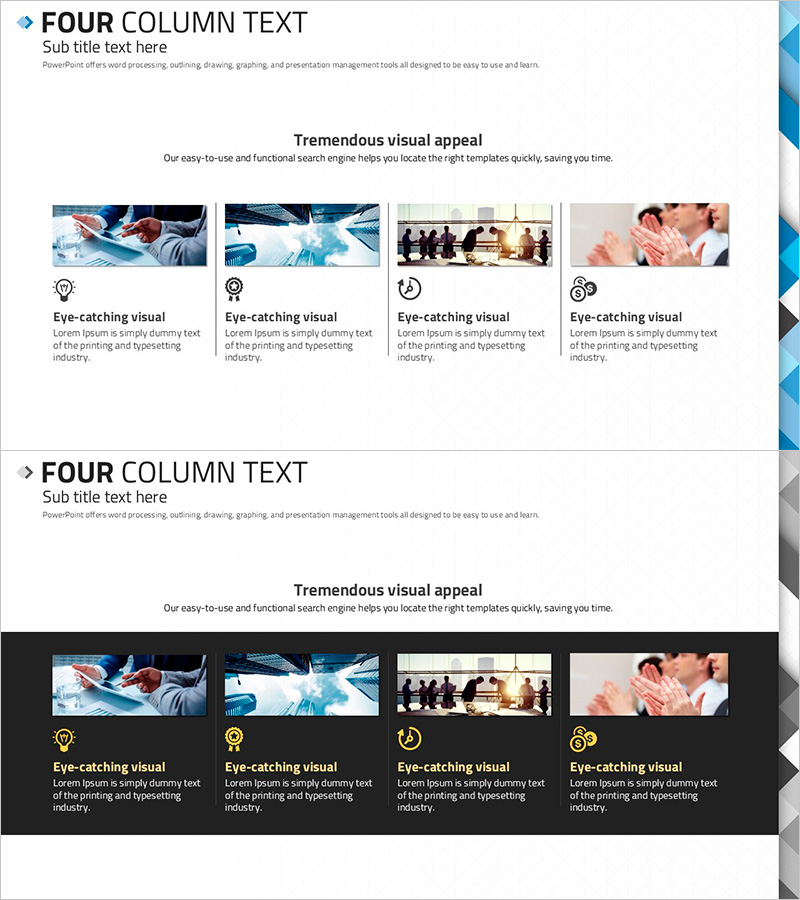 Abstract Pattern Template for Business Vision – Effective Cluster Structure