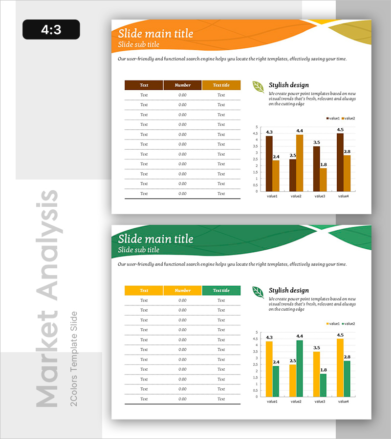 시니어 라이프 시장 동향 분석 PPT 템플릿