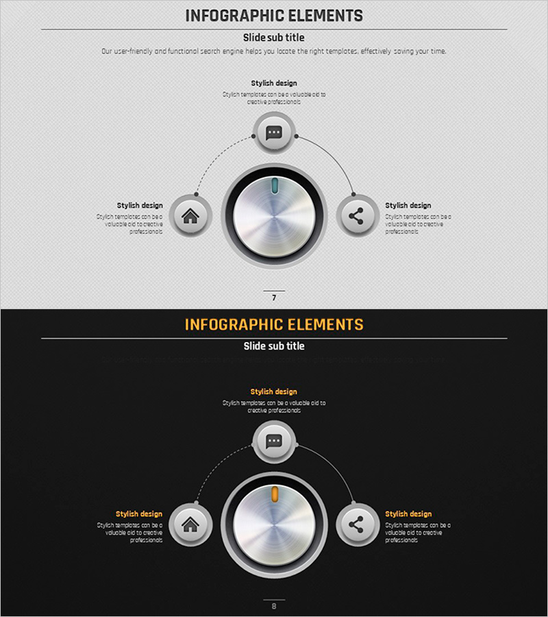볼륨 템플릿 인포그래픽 요소 – 유용한 제품 및 서비스 소개