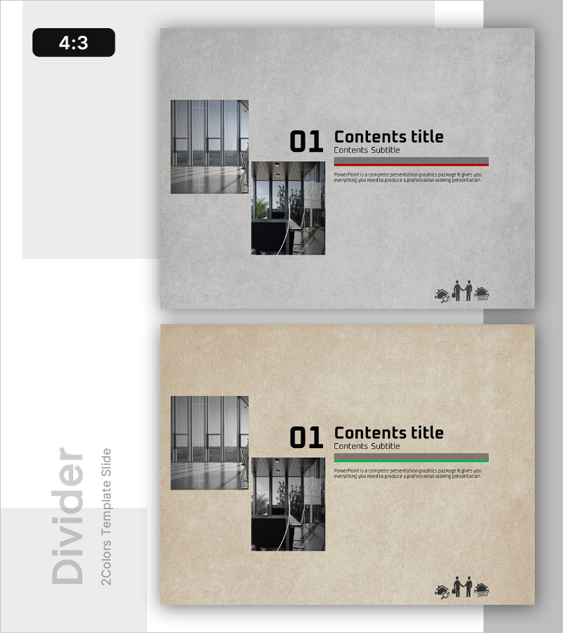 씨티 부동산 템플릿 간지 Section Divider – 도시 부동산 전략