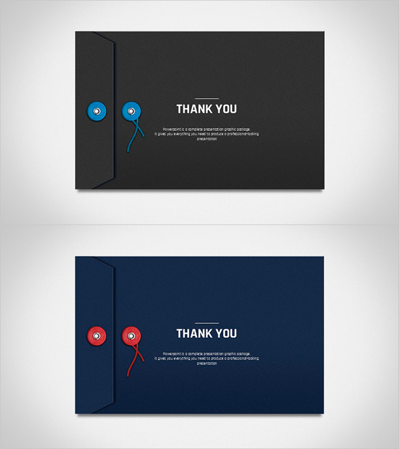 비즈니스 플랜 엔딩표지 – 프레젠테이션의 완성