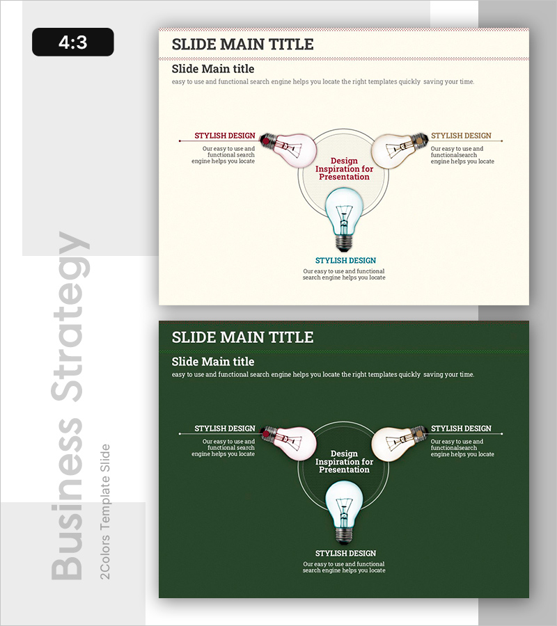 세 가지 아이디어, 하나의 방향