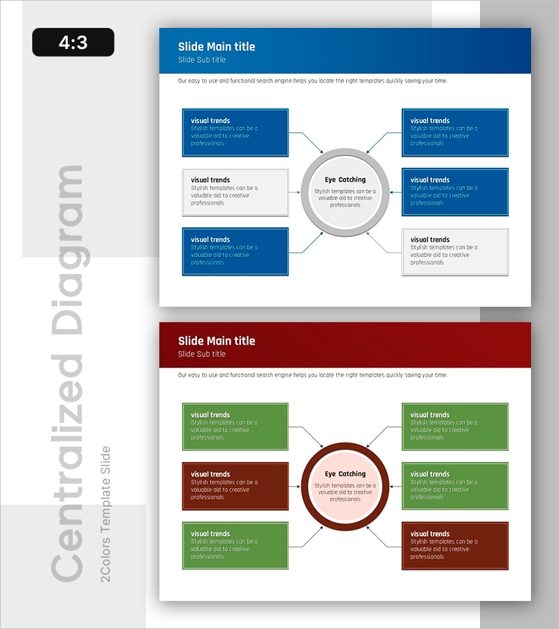 목표 도달 전략을 행성으로 시각화한 클러스터 슬라이드