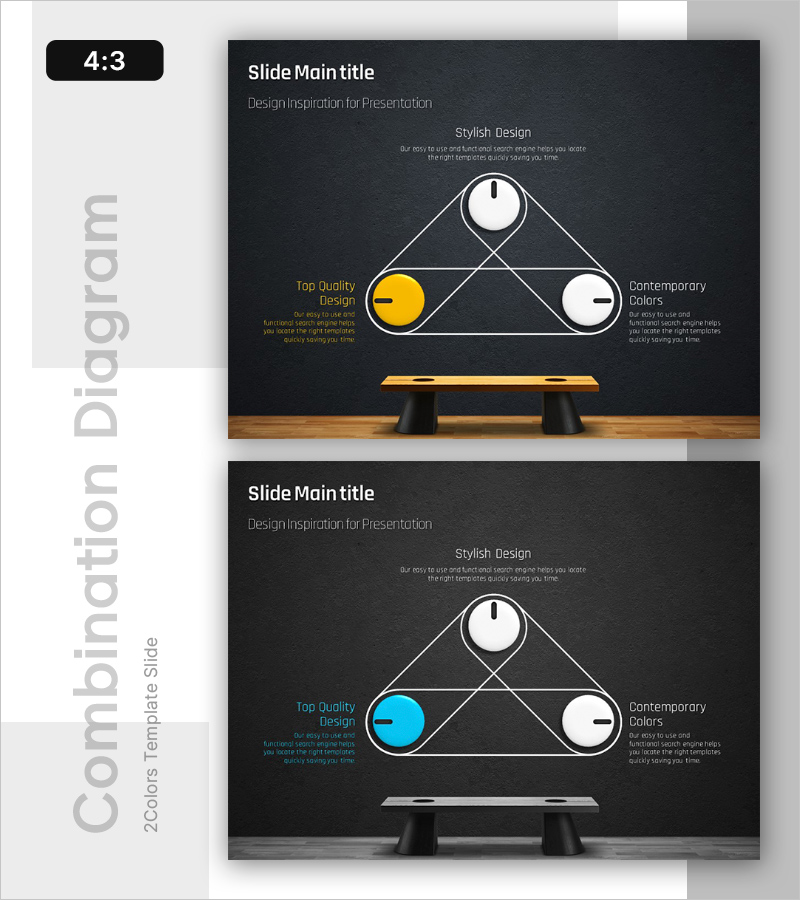 시장 점유율 도넛형 원 그래프 - 데이터와 느낌의 조화