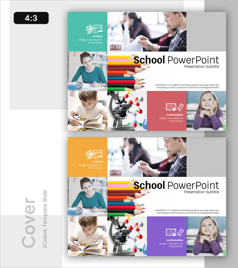 새학기 수업 목표 템플릿 표지