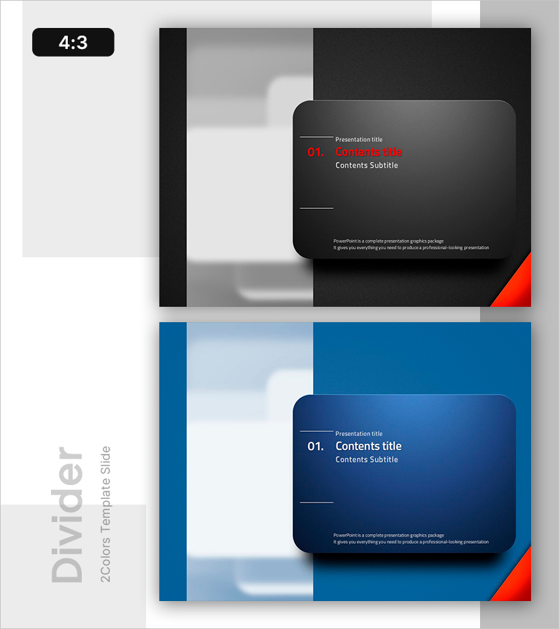 간지와 스타일이 돋보이는 라운딩 타이틀 박스