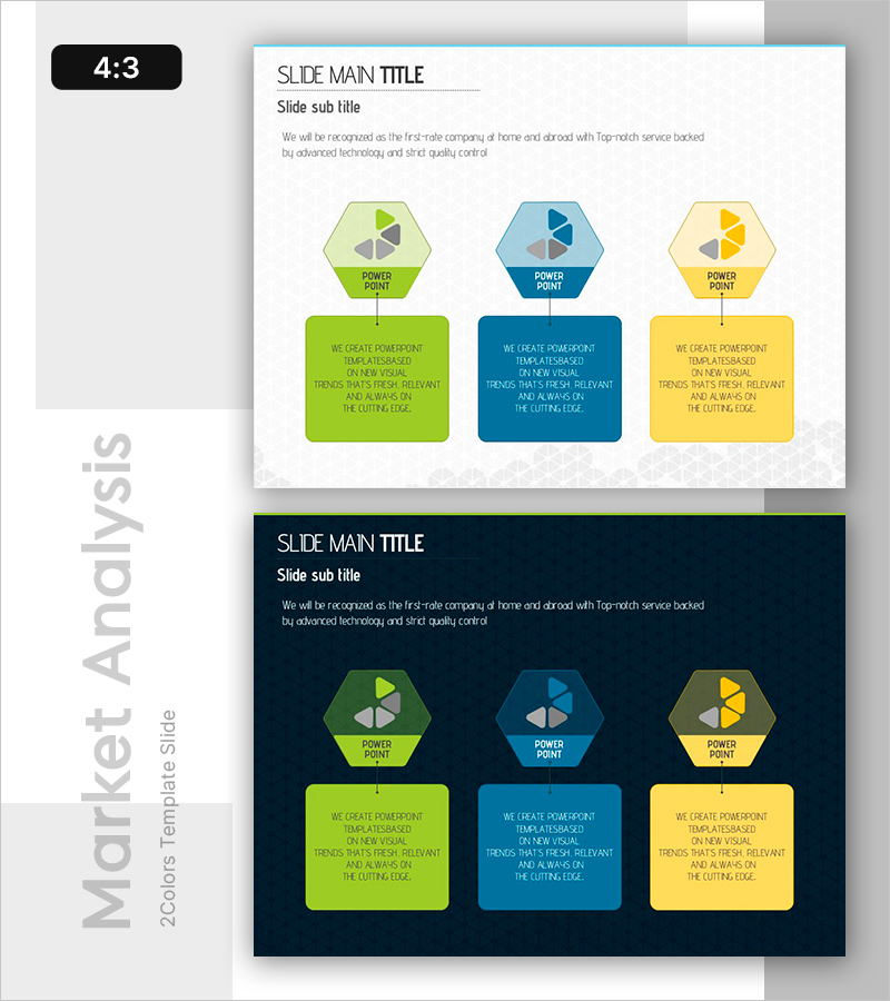 비율 인포그래픽 분석차트 – 시장 분석 최적화