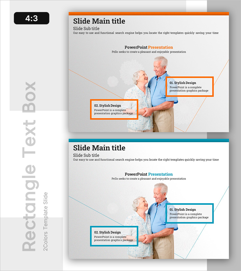 은퇴 후 배우자와 함께하는 삶 – 감성을 담은 텍스트 슬라이드