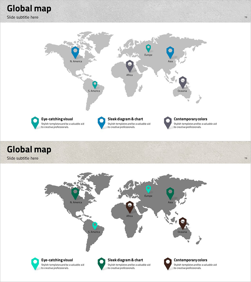 트라이앵글 패턴 템플릿 세계지도 – 글로벌 네트워크 연결