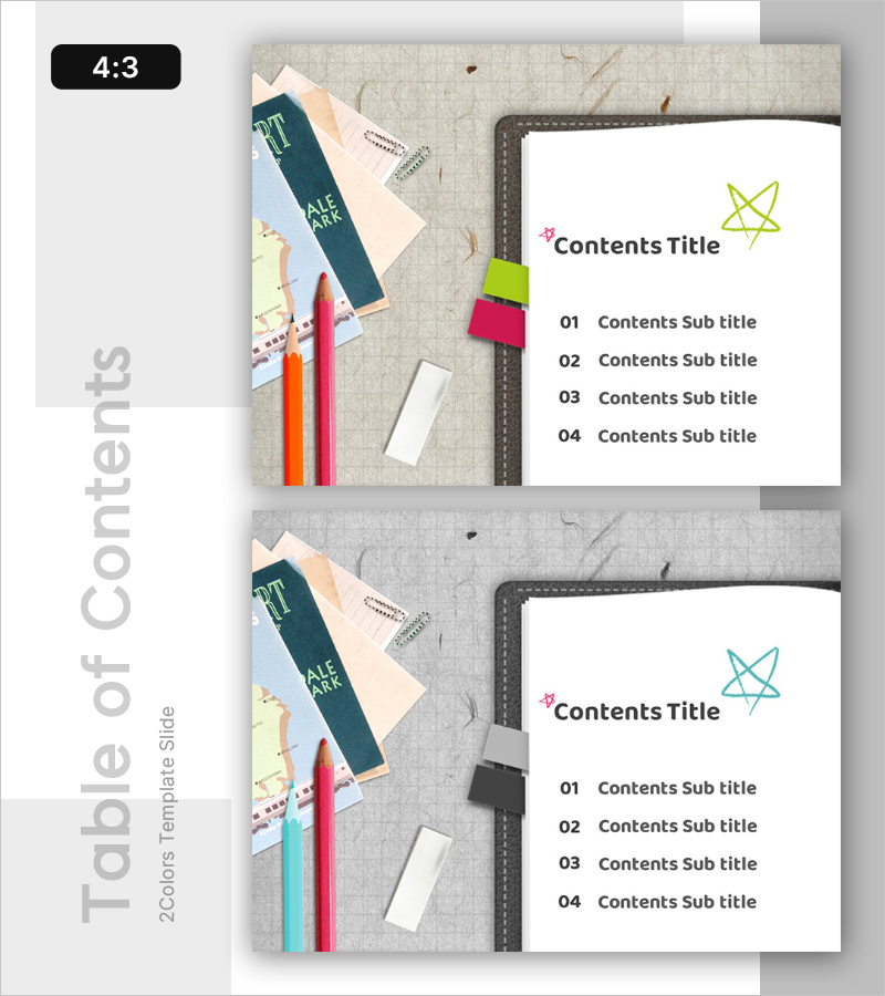 목차 슬라이드 – 조직의 구조와 흐름