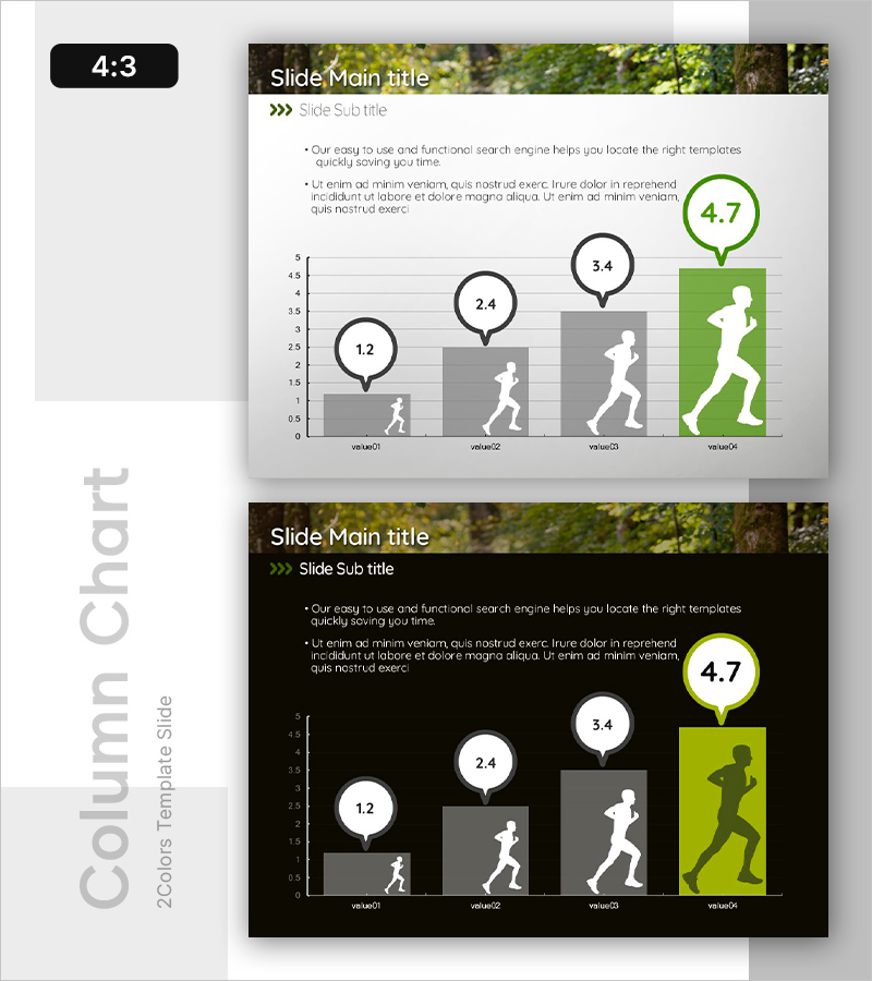 운동 능력 향상 그래프