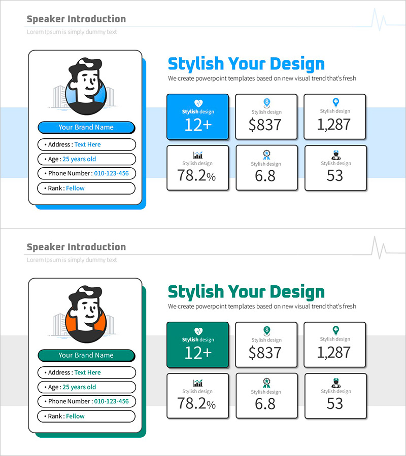 의료 세미나 오늘의 강연자 프로필