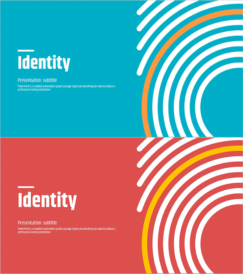 아이덴티티 와이드 템플릿_표지 – 강렬한 시작