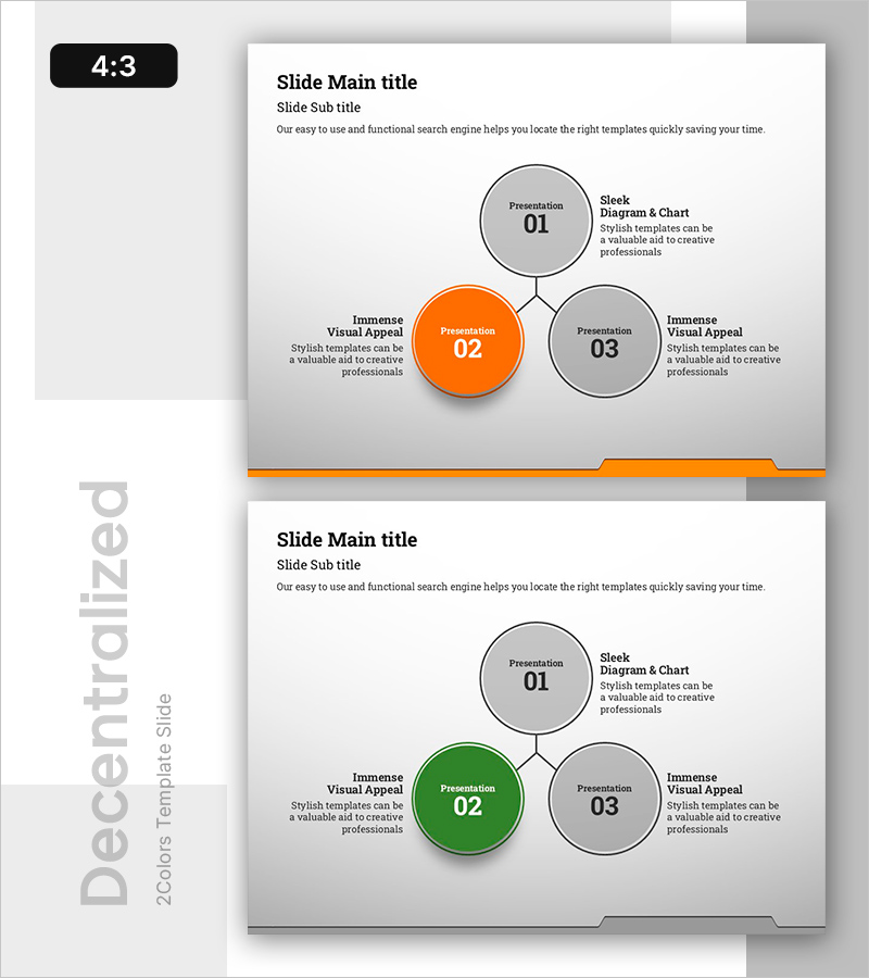 3가지 확장 포인트 다이어그램 - 사업 비전 및 전략 강조
