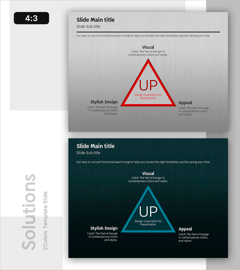 세 가지 전략적 방향을 제시하는 다이어그램