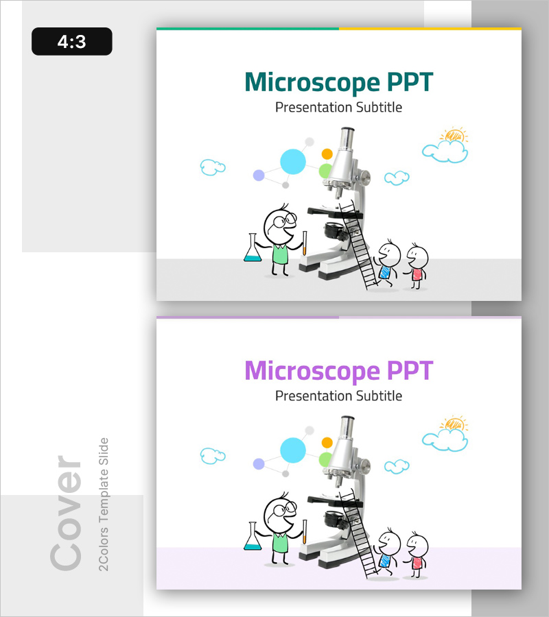 창의적인 발상을 위한 과학실험 템플릿 표지
