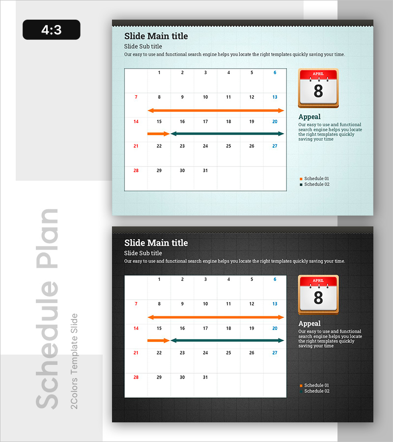 주요 일정 관리 슬라이드 – 사업 추진 전략