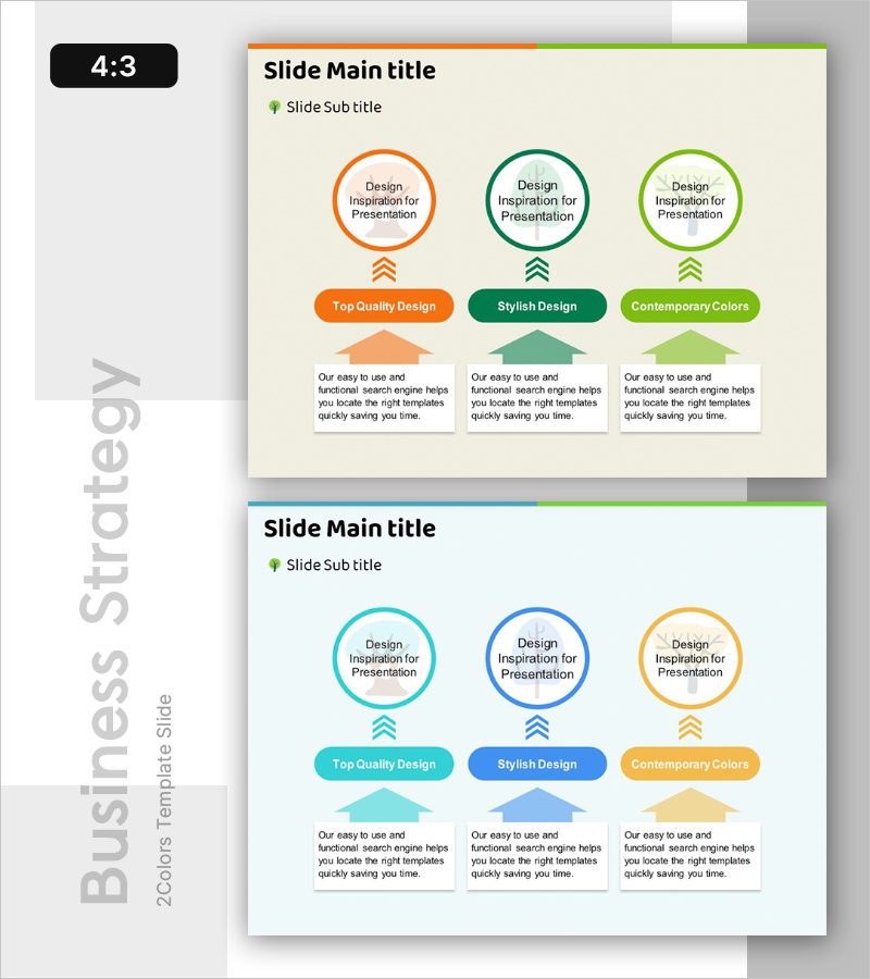 환경 사업 전략 구성도 – 지속 가능한 비전