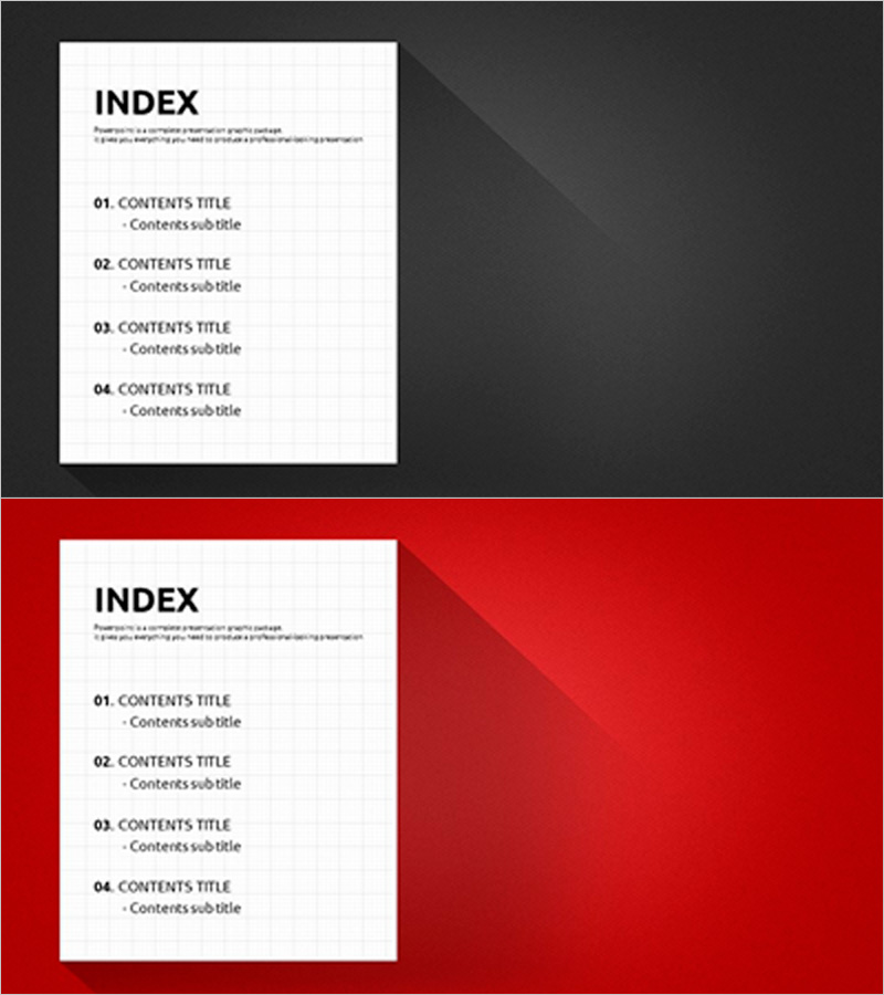 모던 비즈니스 플랜 템플릿 목차 – 효율적인 설계