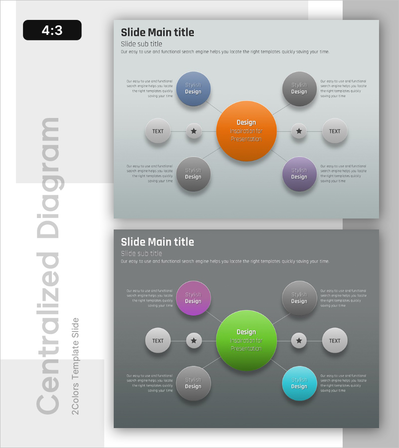 전공 분야 확산 다이어그램 - 사업소개 효과적 시각화