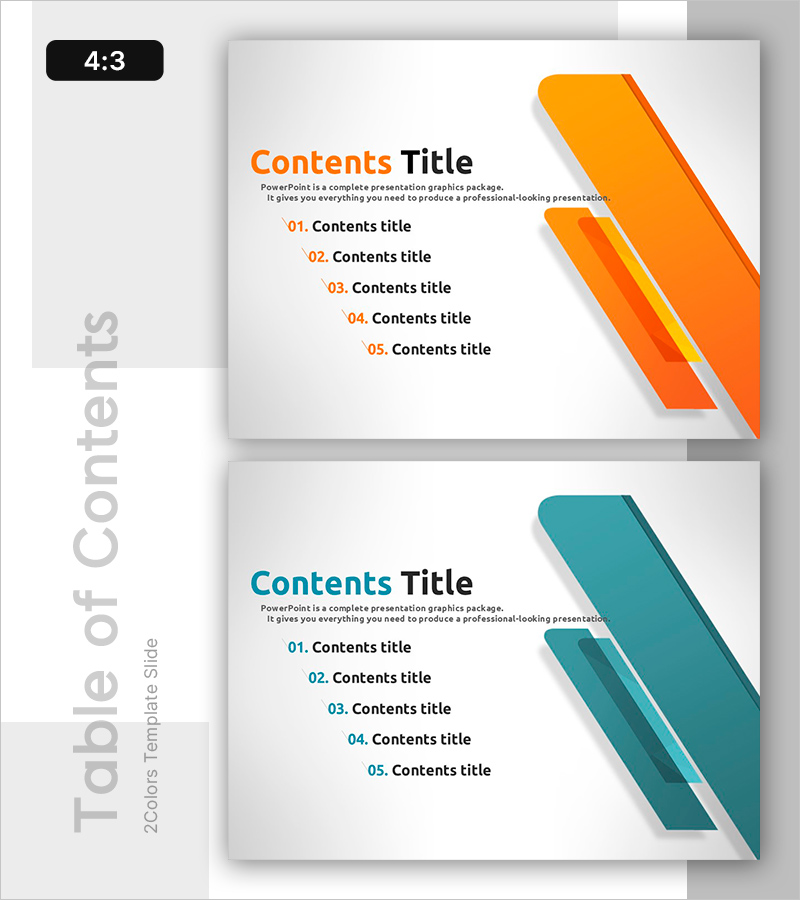 혁신적인 방향을 제시하는 전략PPT 목차